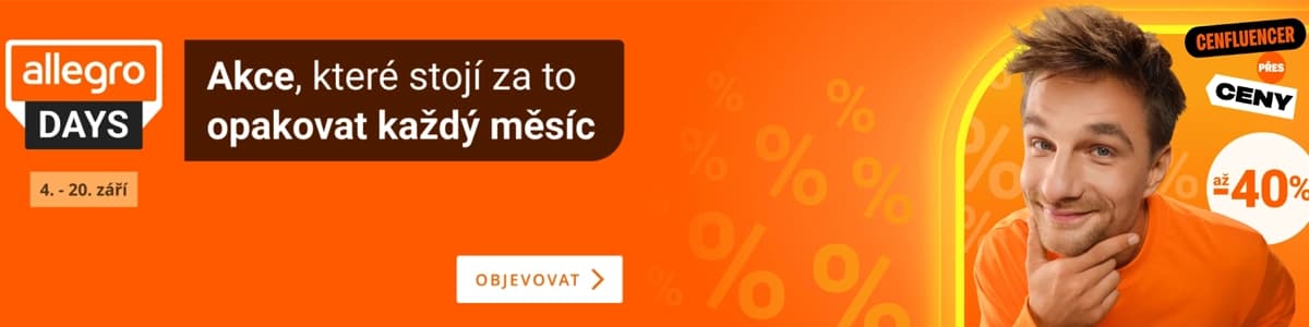 Allegro Days slevy až 40 %