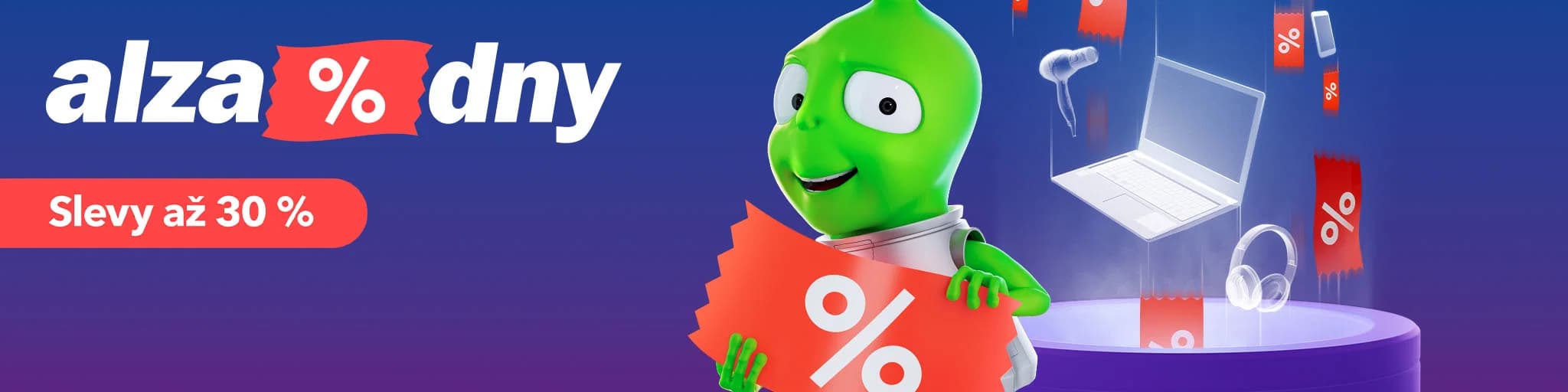 Alza dny slevové kódy 5 % až 50 %